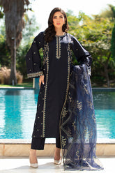 Indigo Zeal duppata